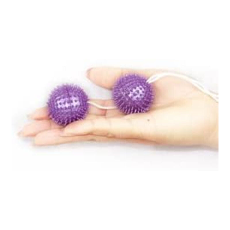Bolas de Placer Texturizadas Púrpura 3,6cm