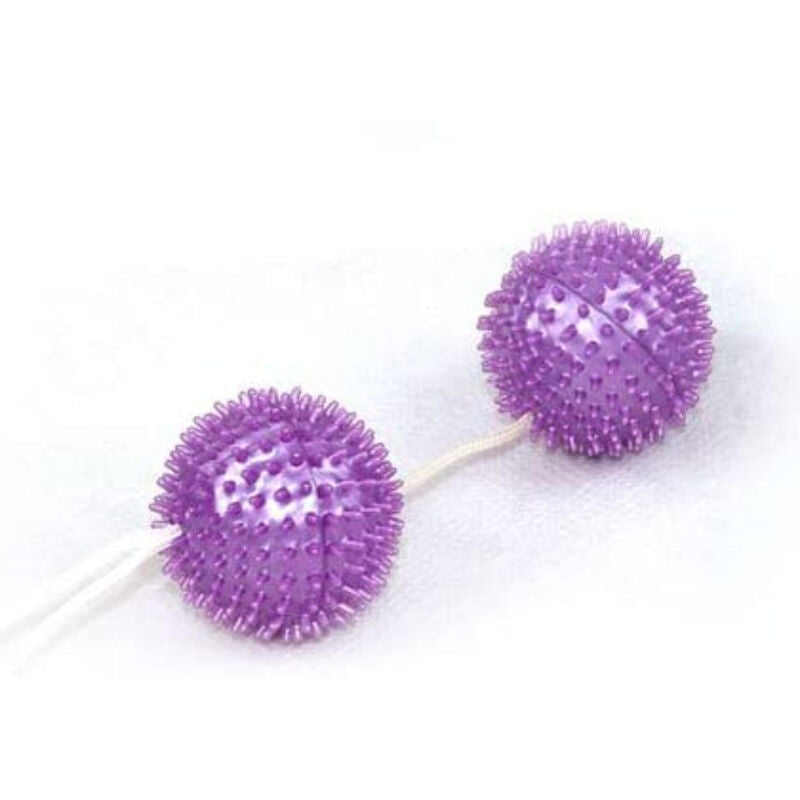 Bolas de Placer Texturizadas Púrpura 3,6cm