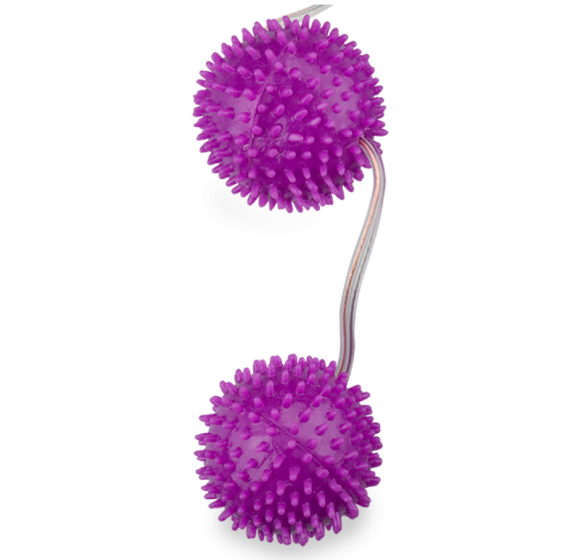 Bolas de Placer Texturizadas Púrpura 3,6cm