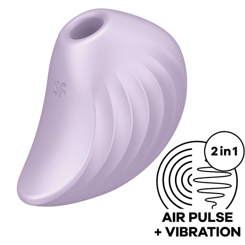 Pearl Diver Air Pulse Stimulator Violet