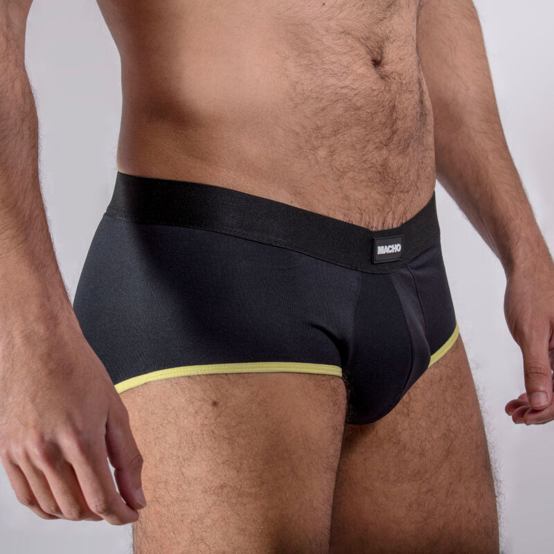 Ms24A Brief Dark Yellow Lingerie Underpants S