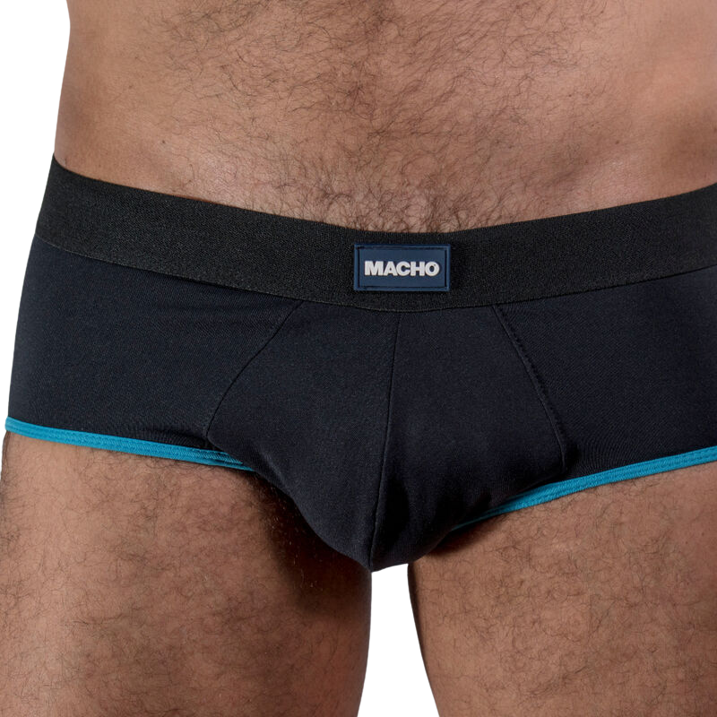 Ms24B Bragas de Lencería Azul Oscuro - L