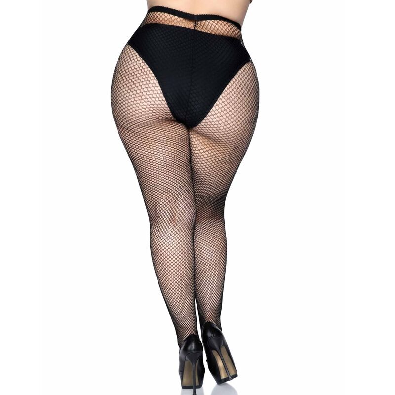 Plus Size Fishnet Pantyhose