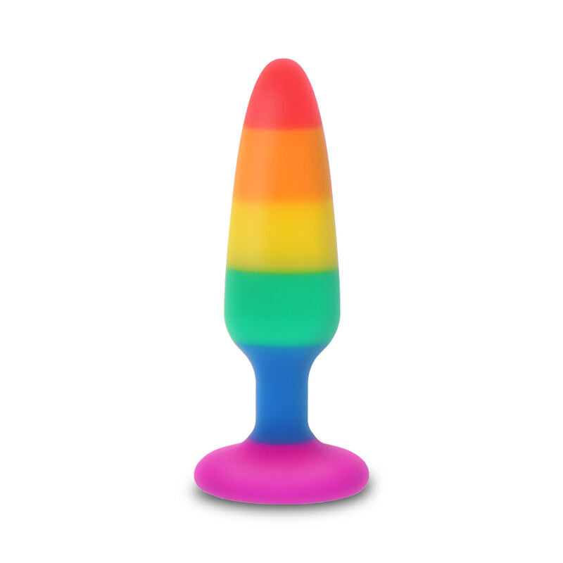 LGBT Pride Flag Butt Plug 8.5cm