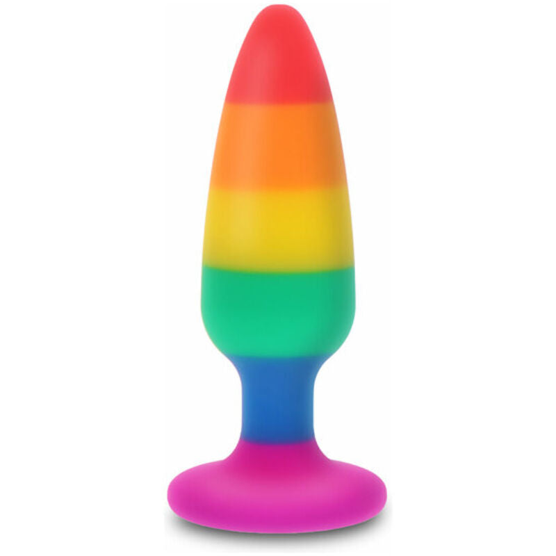 LGBT Pride Flag Anal Plug - 10.5 cm