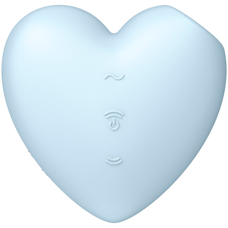 Cutie Heart Air Pulse Stimulator & Vibrator