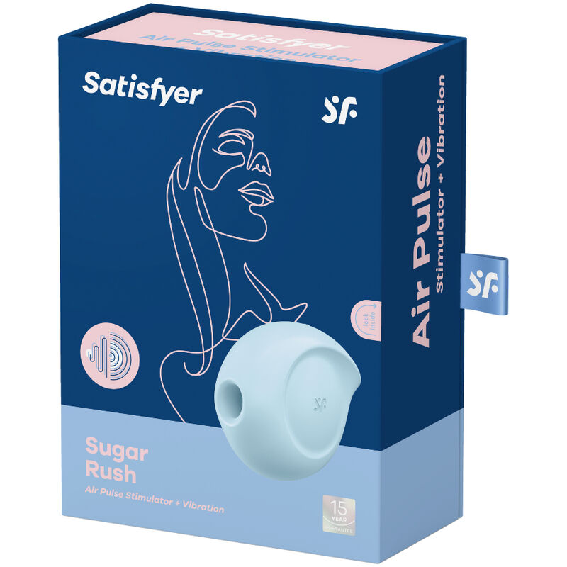 Estimulador de Pulso de Ar Sugar Rush Azul