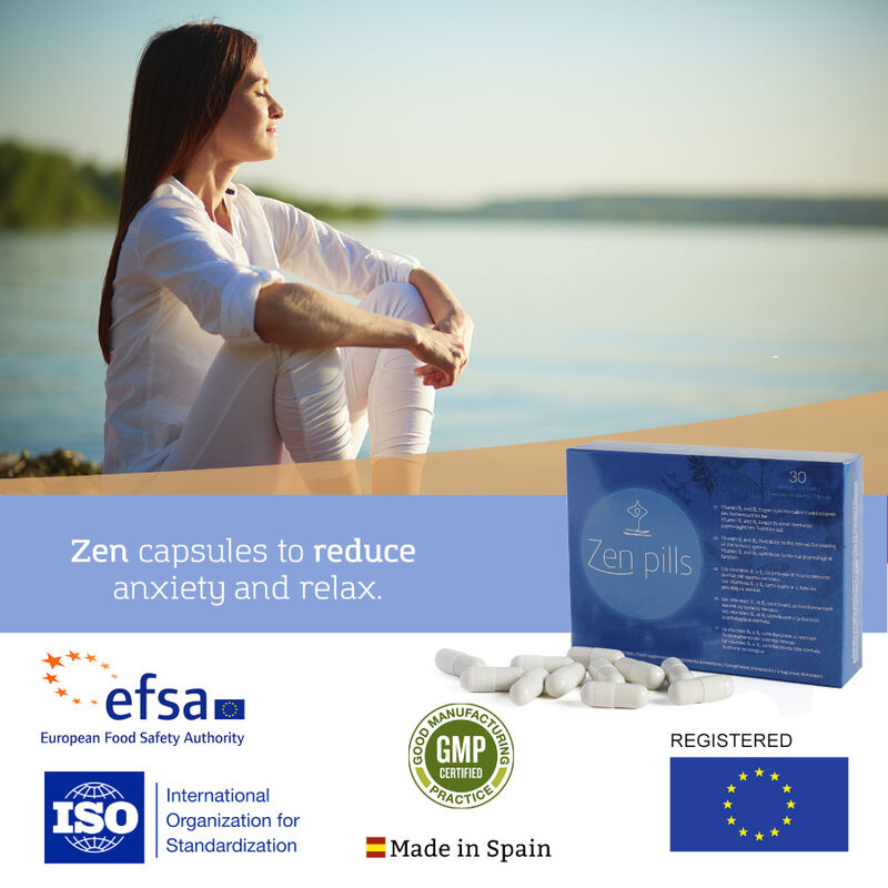 Zen Pills Anxiety Relief Capsules
