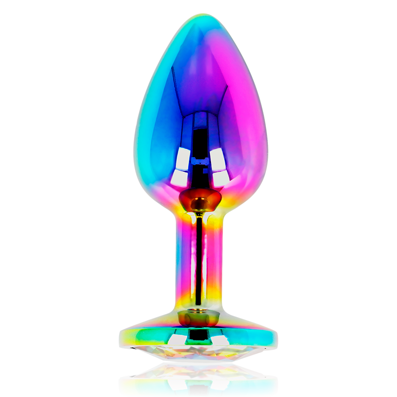 Plug Anal Pequeño de Círculo Iridiscente