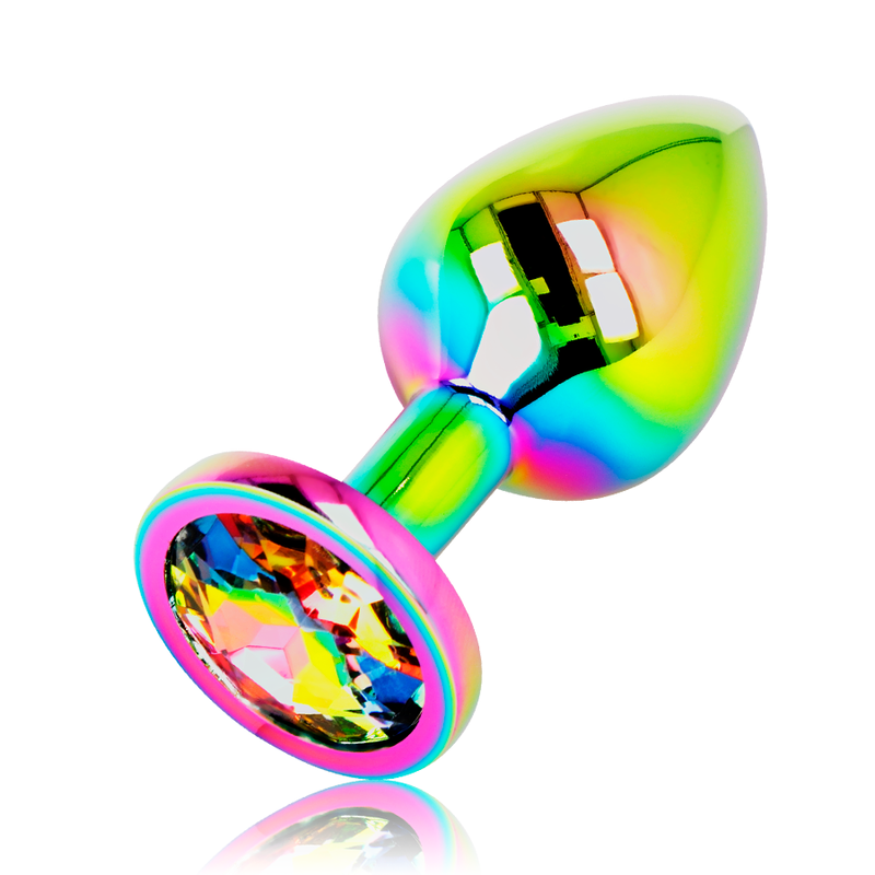 Plug Anal Pequeño de Círculo Iridiscente
