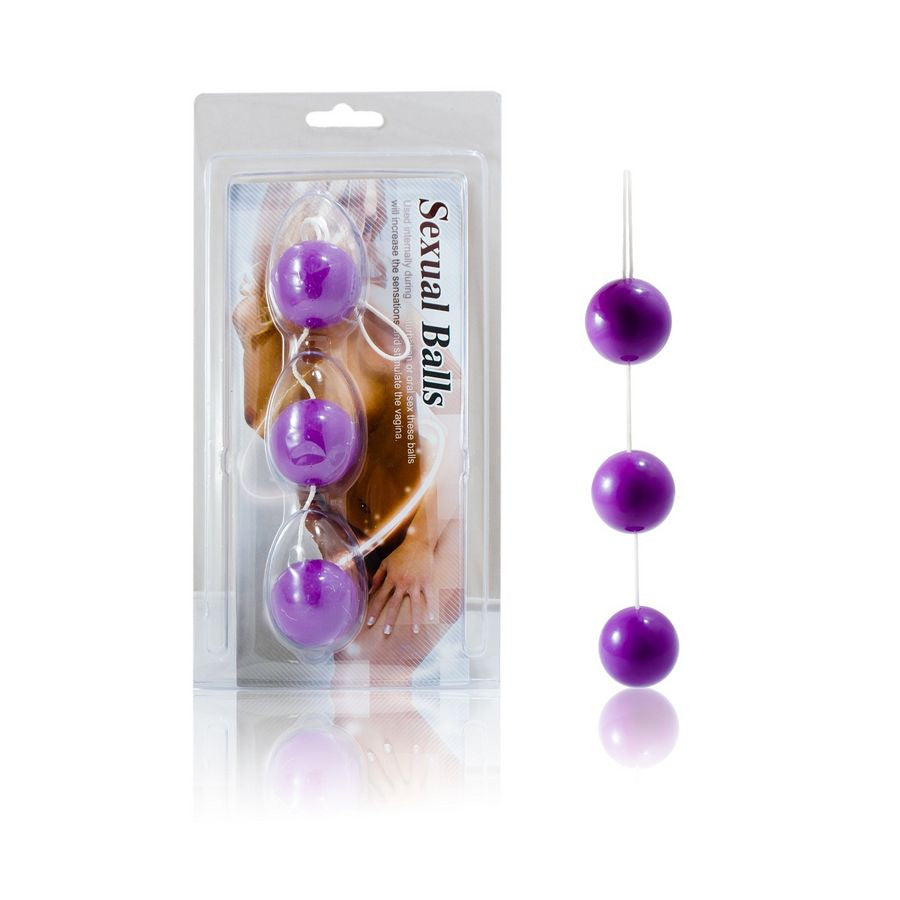 Cuentas Anales de ABS Color Lila