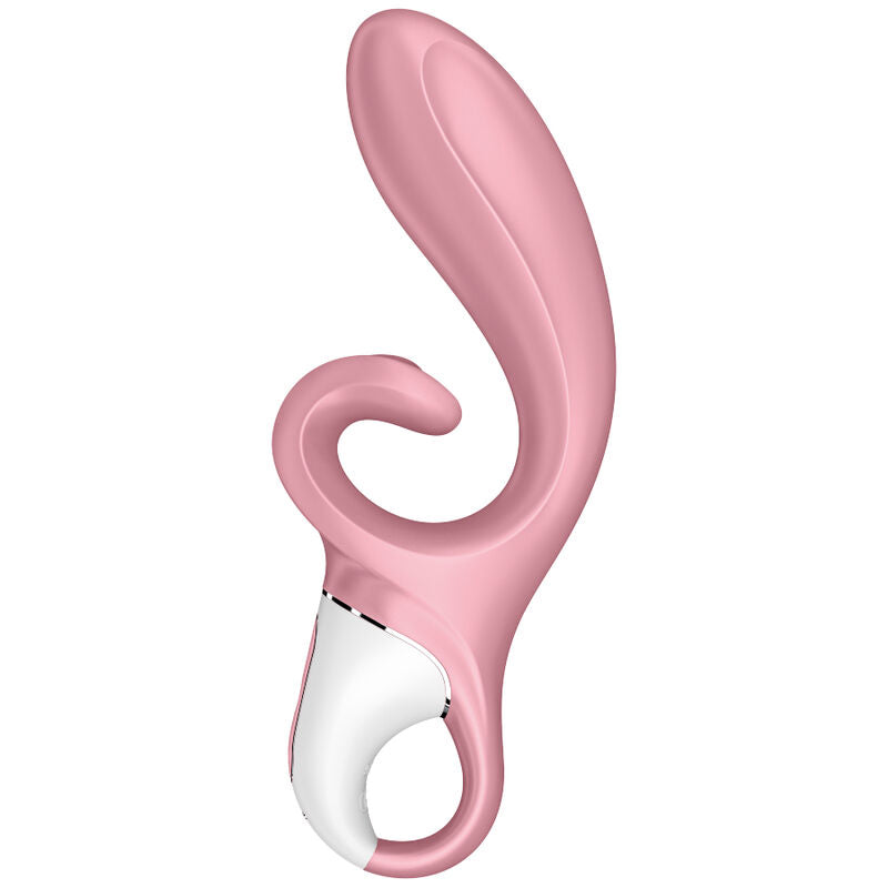 Vibrador Rabbit Hug Me con Control por Aplicación - Rosa