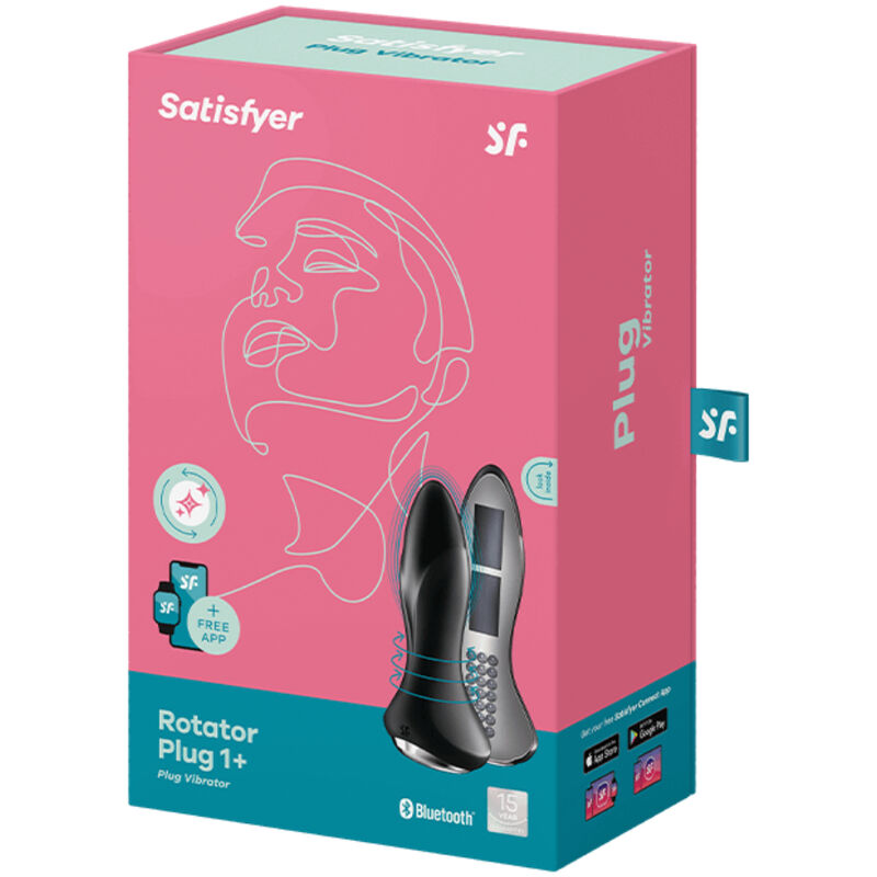 Plug Vibrador Controlado por App Rotator 1+