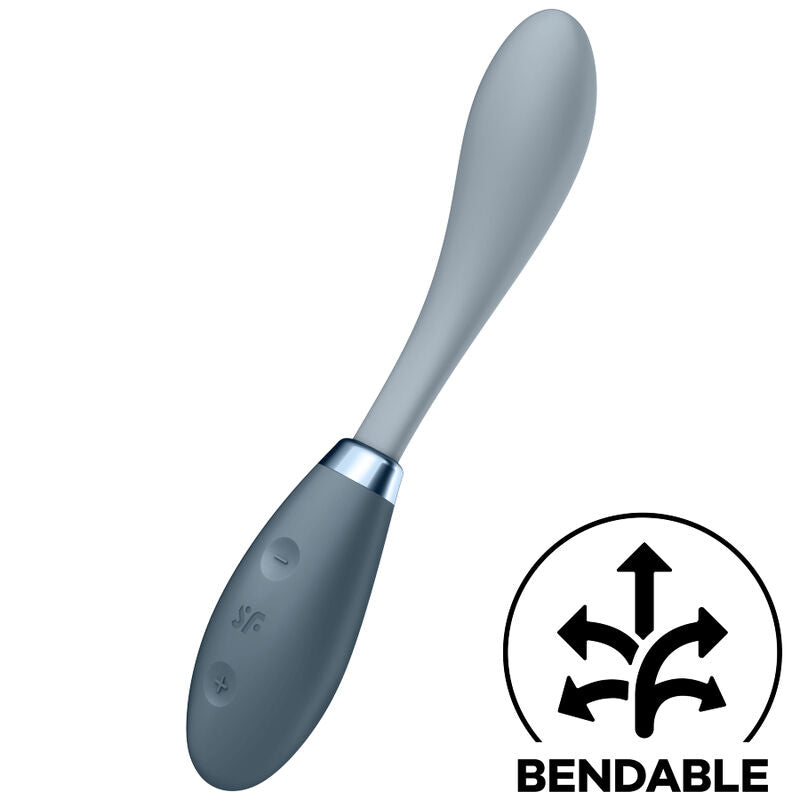 Vibrador Múltiple G-Spot Flex 3 Gris