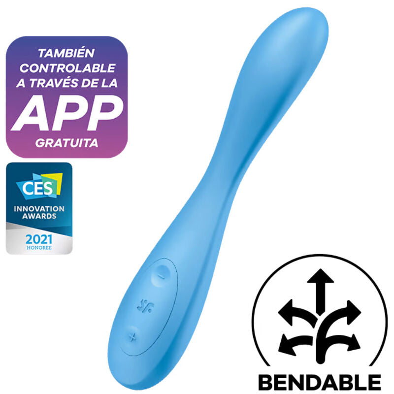 Vibrador para Punto G Flex 4+ Controlado por Aplicación
