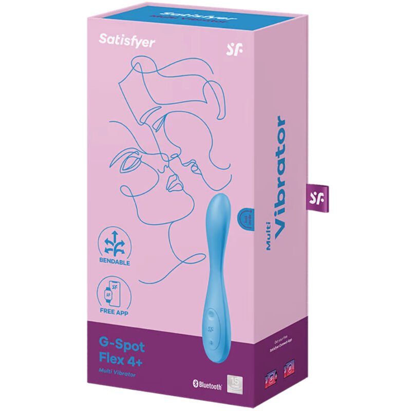 Vibrador para Punto G Flex 4+ Controlado por Aplicación