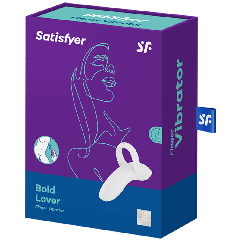 Bold Lover White Finger Vibrator