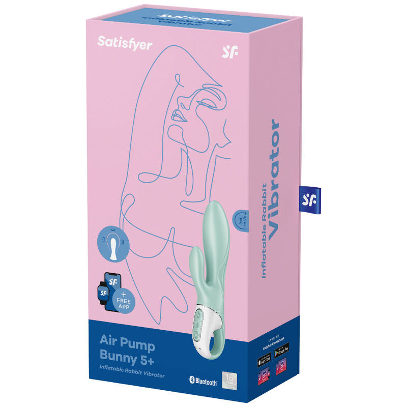 Air Pump Bunny 5+ Inflatable Rabbit Vibrator