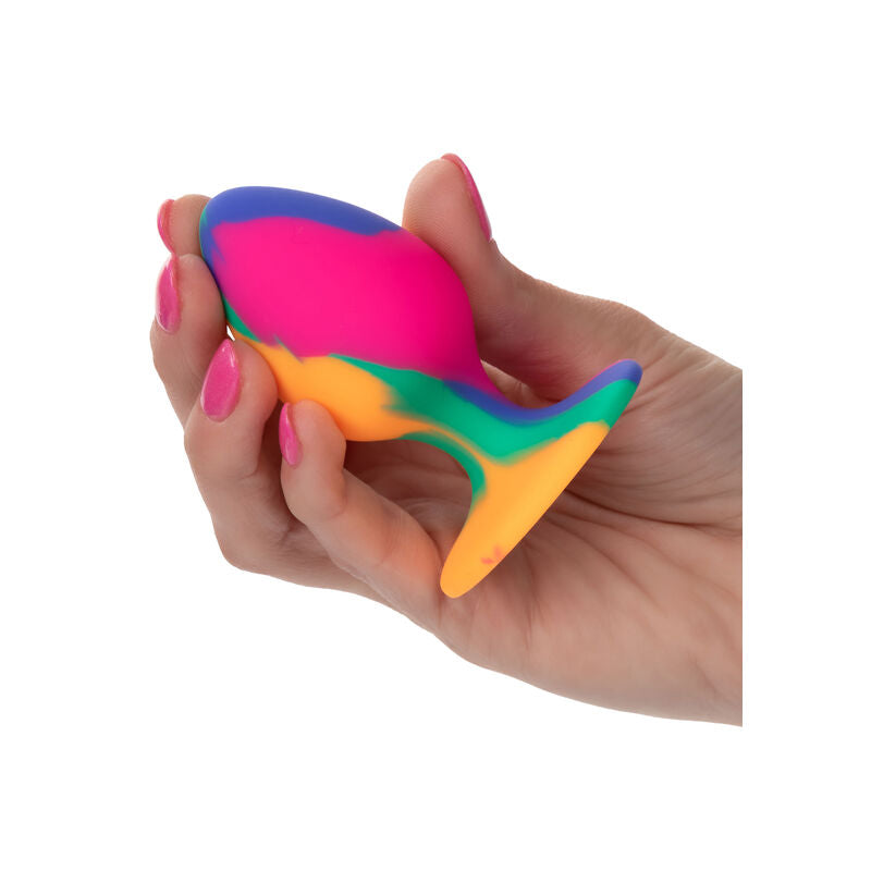 Cheeky Medium Tie-Dye Anal Plug