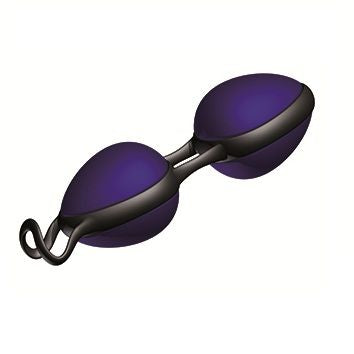 Elegantes Bolas Chinesas de Prazer Pretas e Azuis