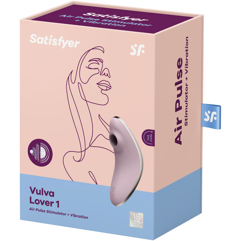 Vulva Lover 1 Air Pulse Vibrator - Violet