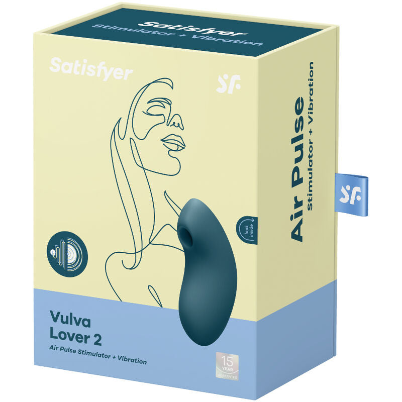 Vulva Lover 2 Air Pulse Vibrator Blue