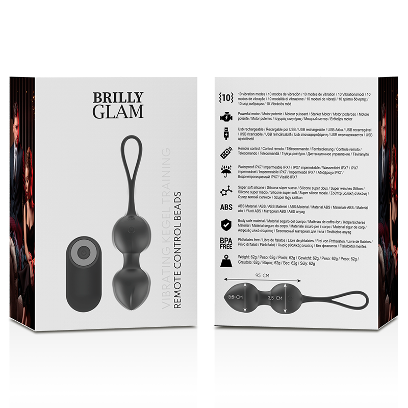 Remote Control Vibrating Kegel Beads