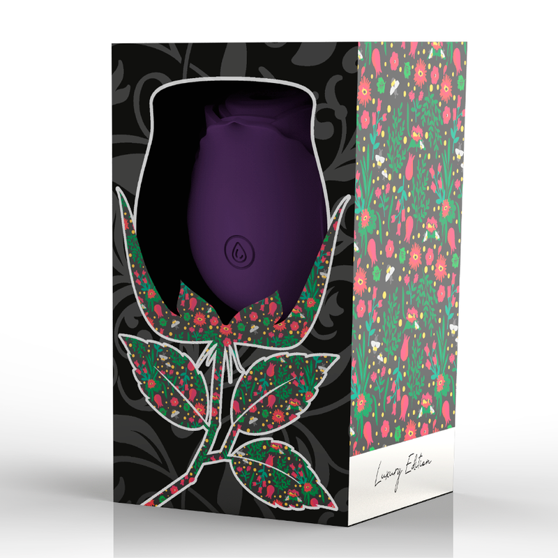 Rose Air Wave Clitoral Stimulator - Purple
