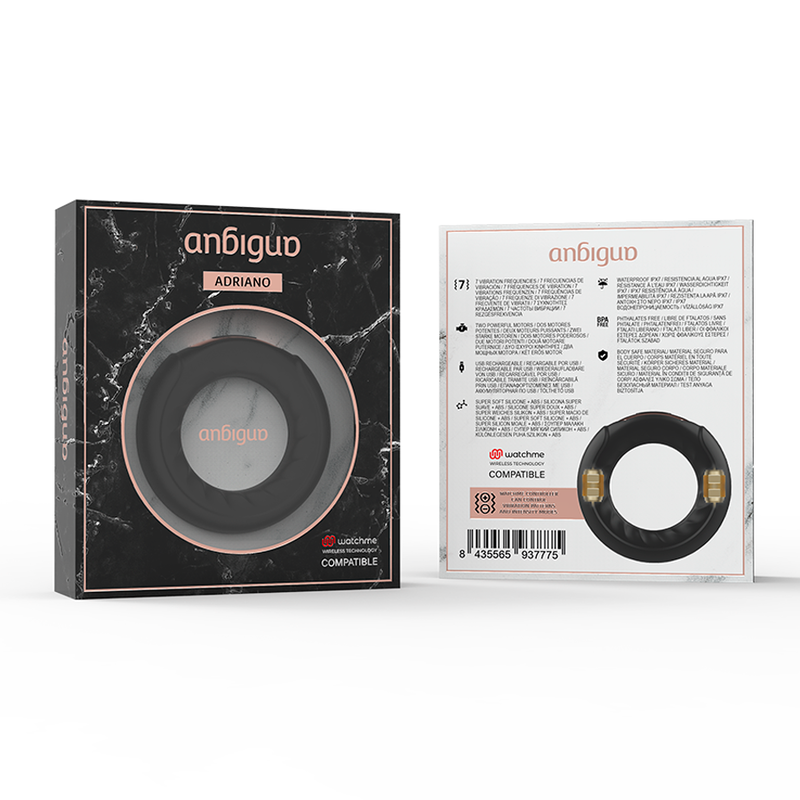 Adriano Vibrating Ring - Watchme Compatible