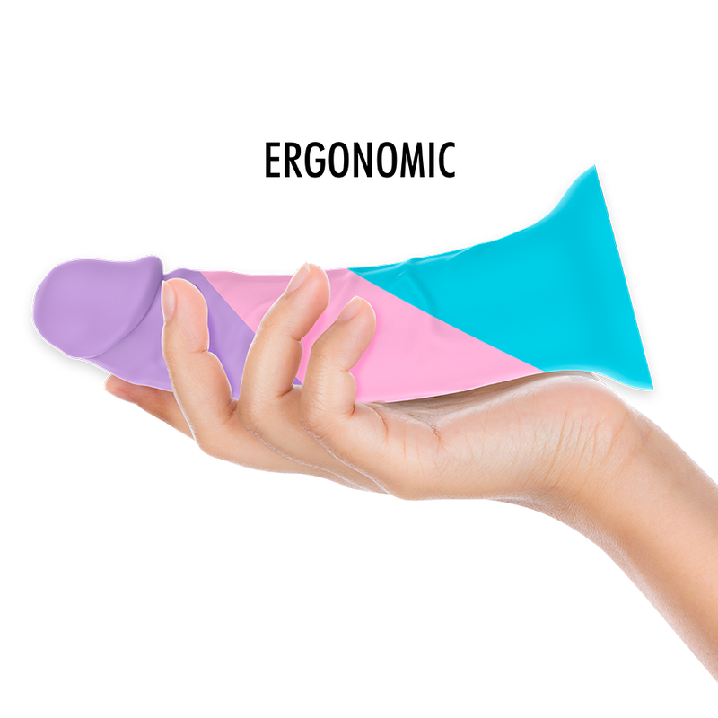 Asher Pastel Realistic Silicone Dildo
