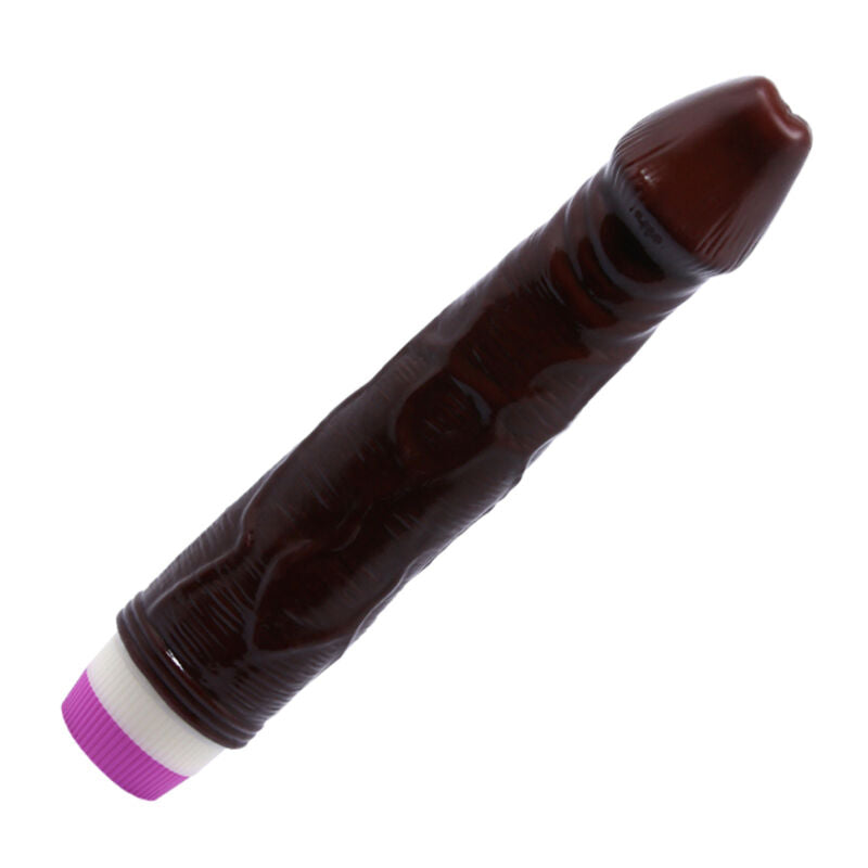 Waves Of Pleasure 23cm Vibrator - Brown