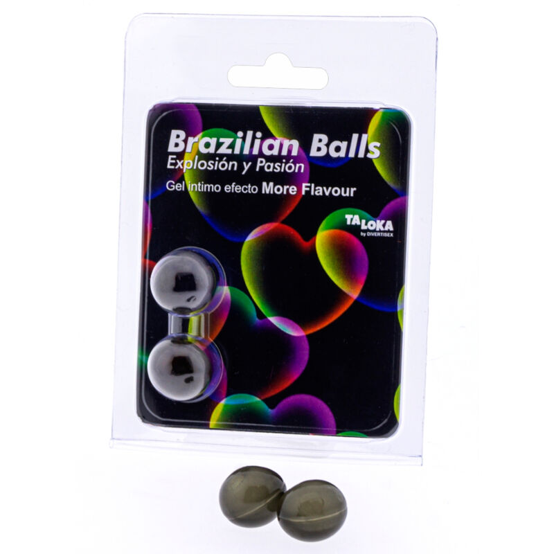 Bolas Brasileñas Gel Excitante con Más Sabor