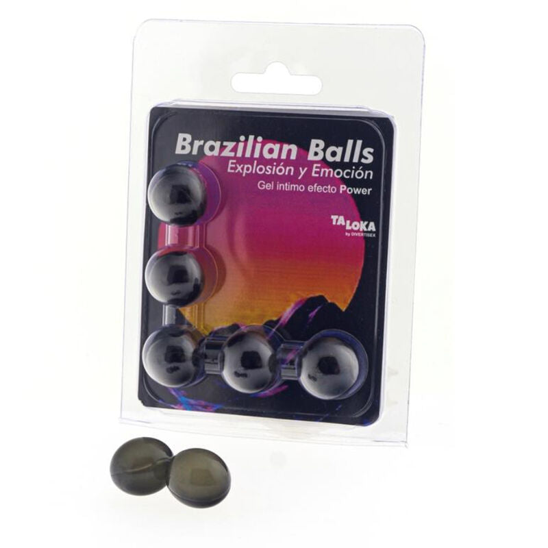 Gel de Excitación con Efecto Power Brazilian Balls