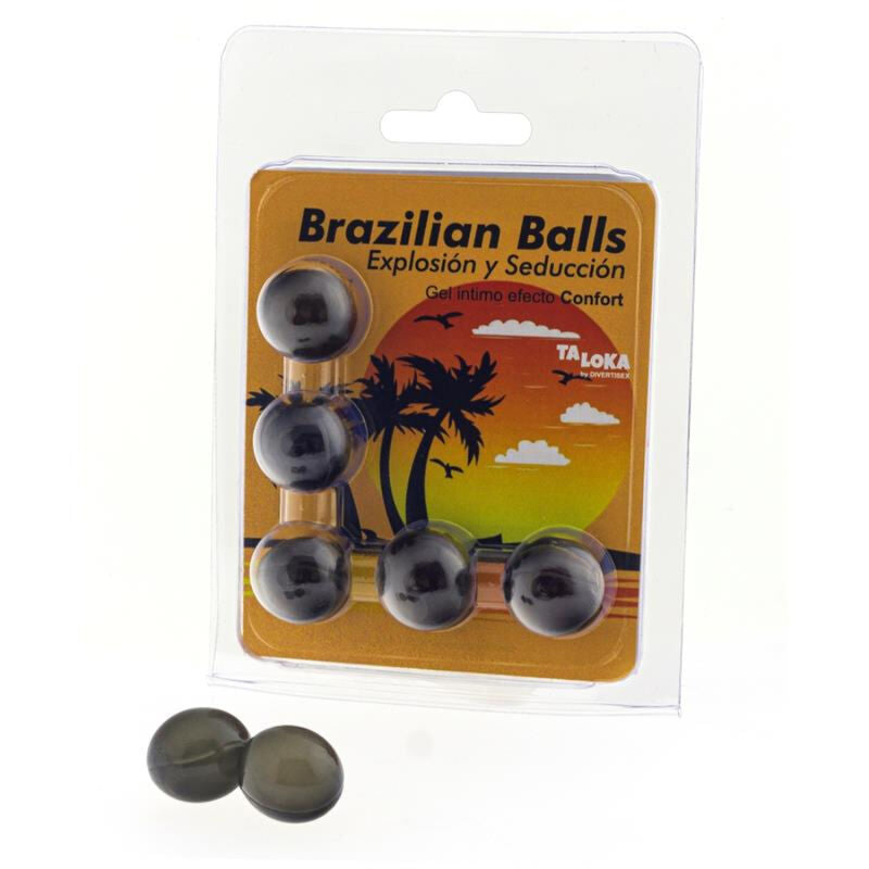 Gel de Confort Excitante Brazilian Balls