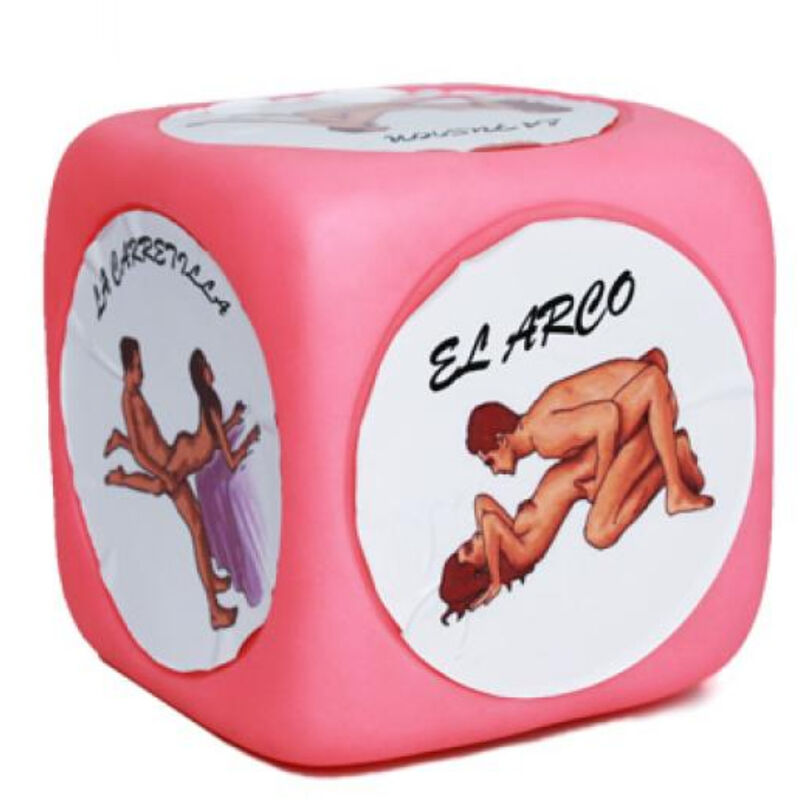 Dados de Posturas del Kamasutra - Rosa