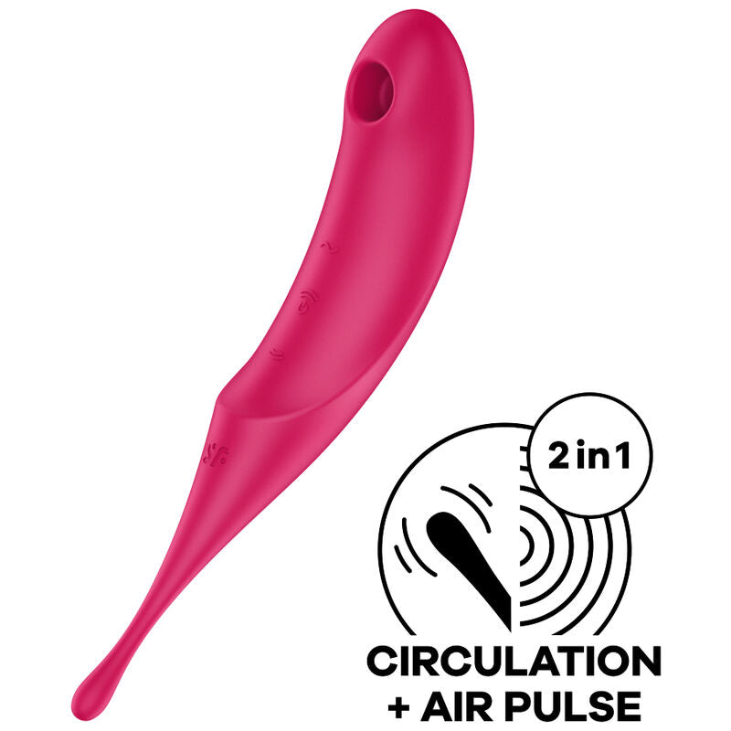 Twirling Pro Air Pulse Stimulator & Vibrator