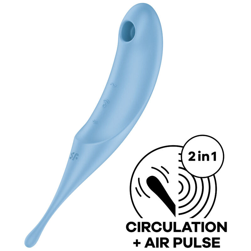 Twirling Pro Air Pulse Stimulator & Vibrator