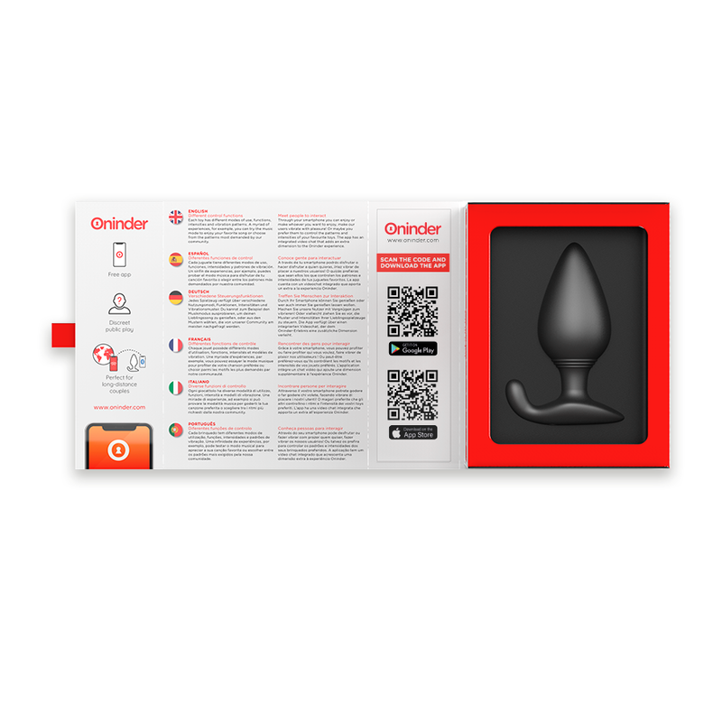 Plug Anal Vibrador Controlado por Aplicación Rio