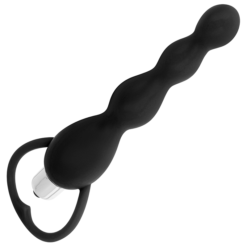 Black Vibrating Anal Stimulator