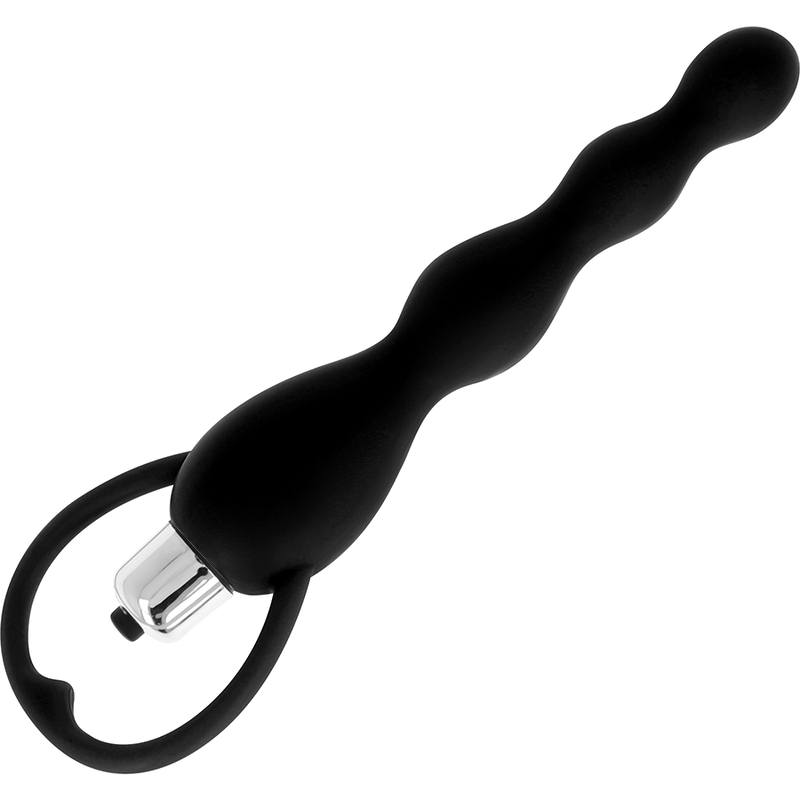 Black Vibrating Anal Stimulator