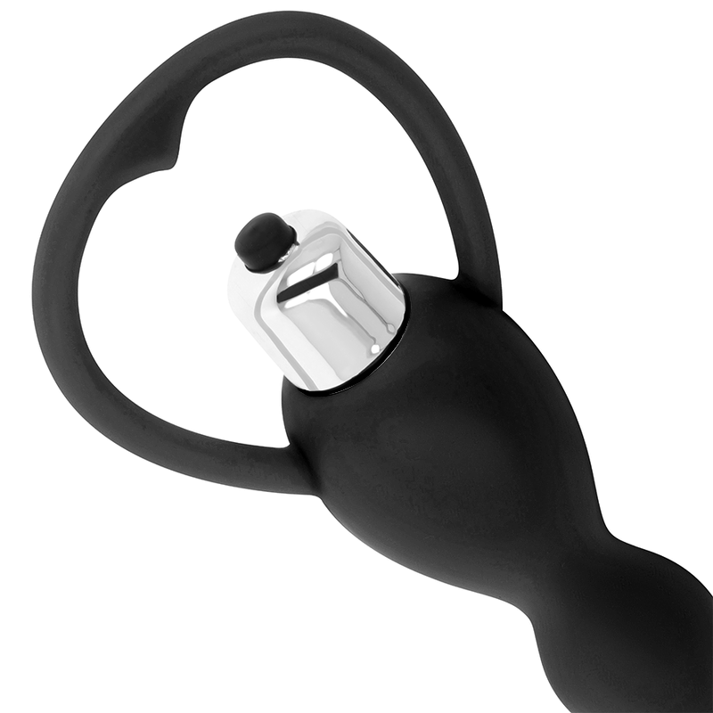 Black Vibrating Anal Stimulator