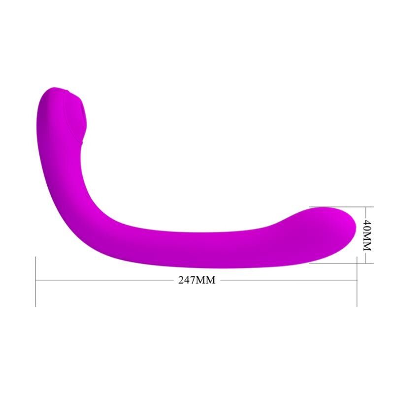 Alex Dual Vibrator & Clitoral Sucker Lilac