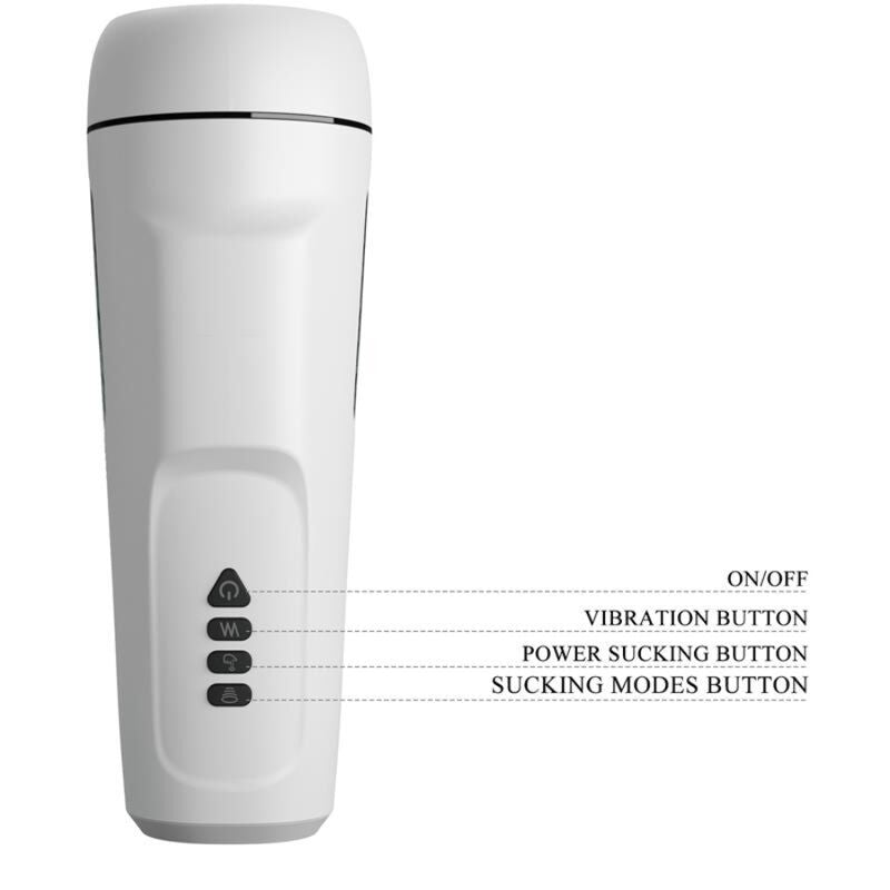 Masturbador Masculino Vibratório Sienna