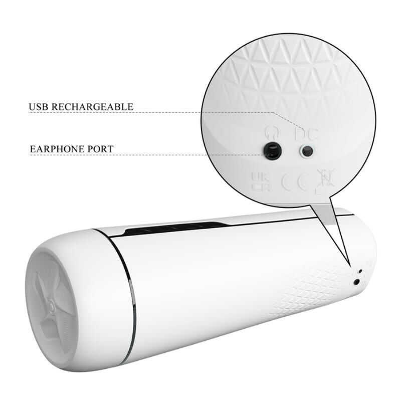 Masturbador Masculino Vibratório Sienna