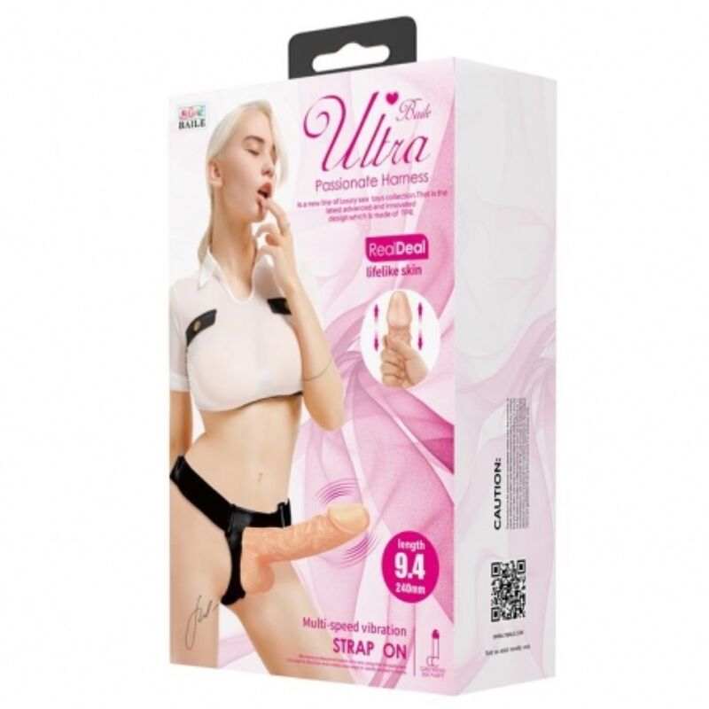 Arnês com Dildo Ultra Apaixonado de 24cm