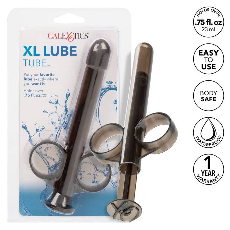 Tubo Dispensador de Lubricante Negro XL