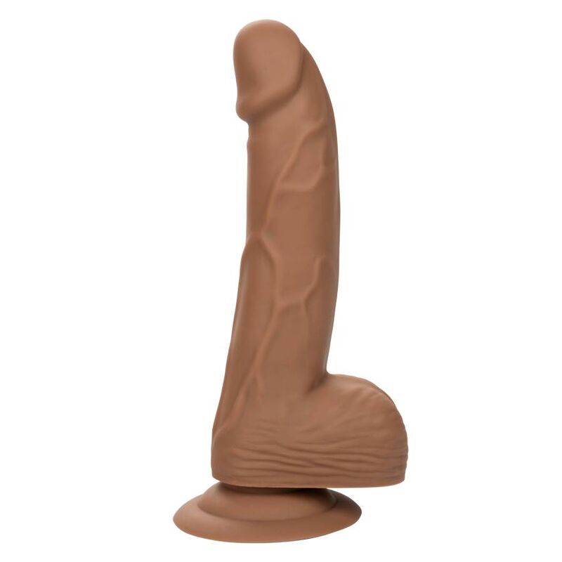 Silicone Studs 15.24 cm Brown Dildo