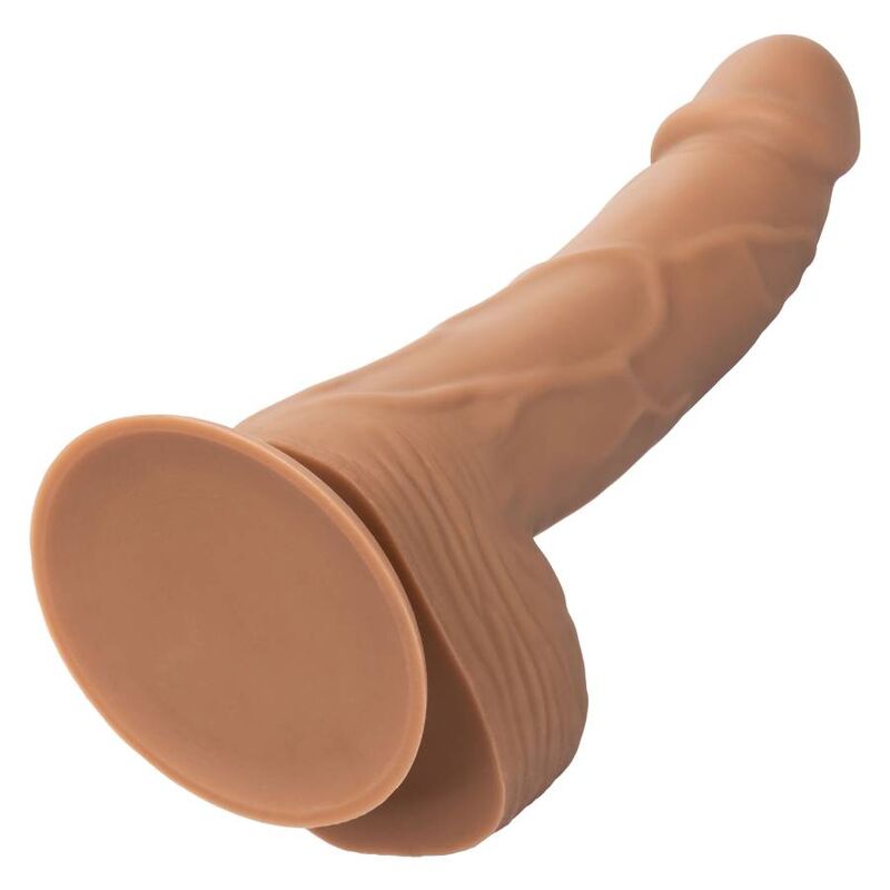 Silicone Studs 15.24 cm Brown Dildo