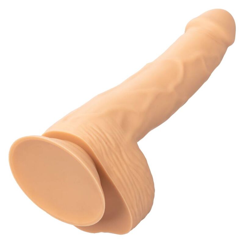 Dildo Realista com Textura de Tachas em Silicone 8"