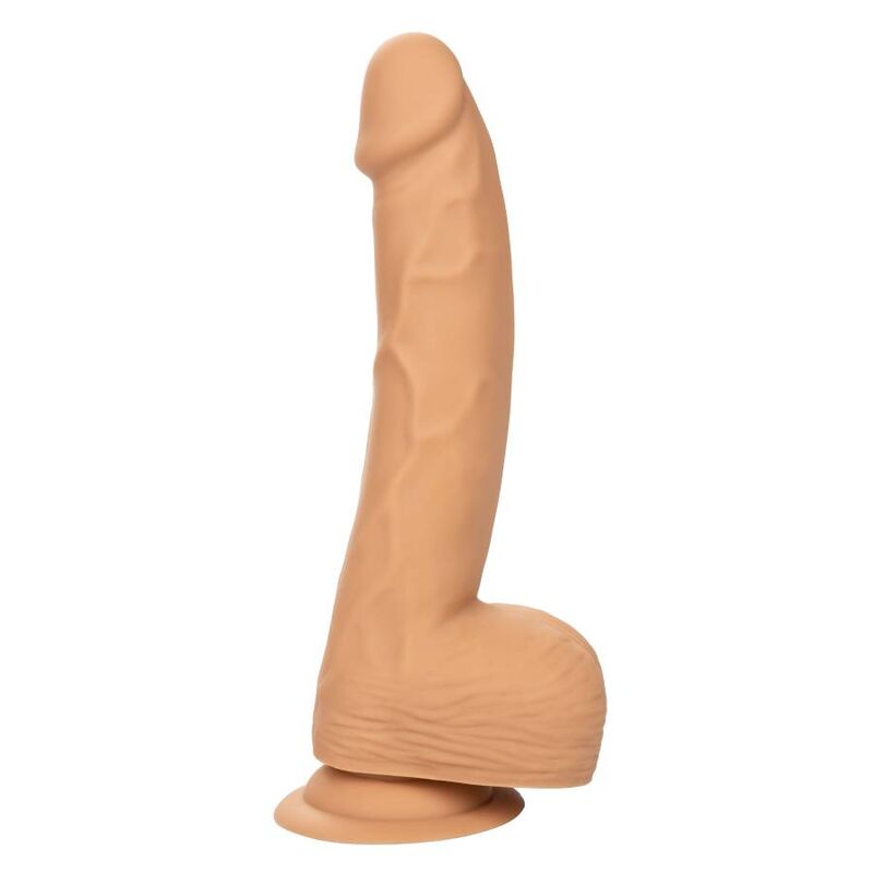 Dildo Realista com Textura de Tachas em Silicone 8"